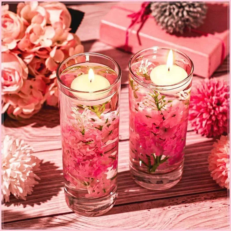 20Pcs Floating Candles Smokeless