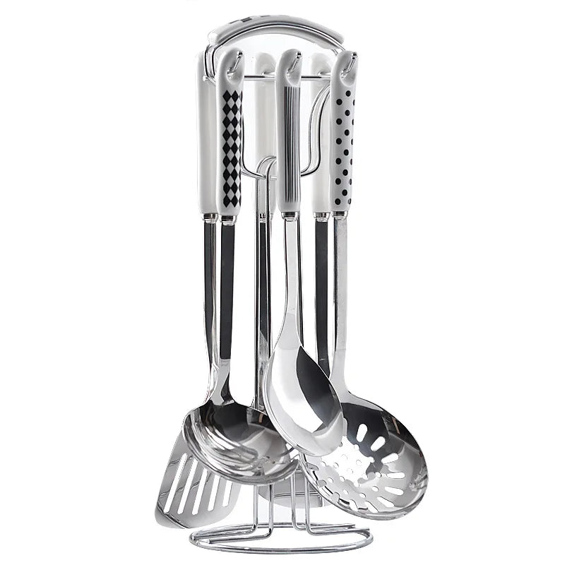 7pcs stainless steel set cooking