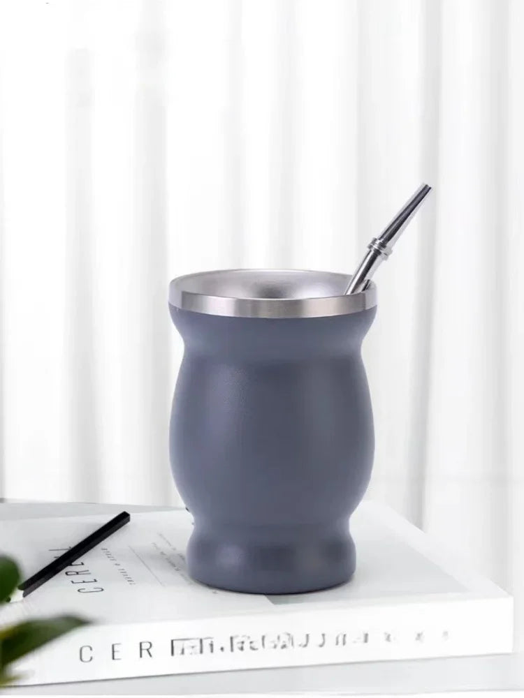 240ml Stainless Steel Mate Cup Argentinean