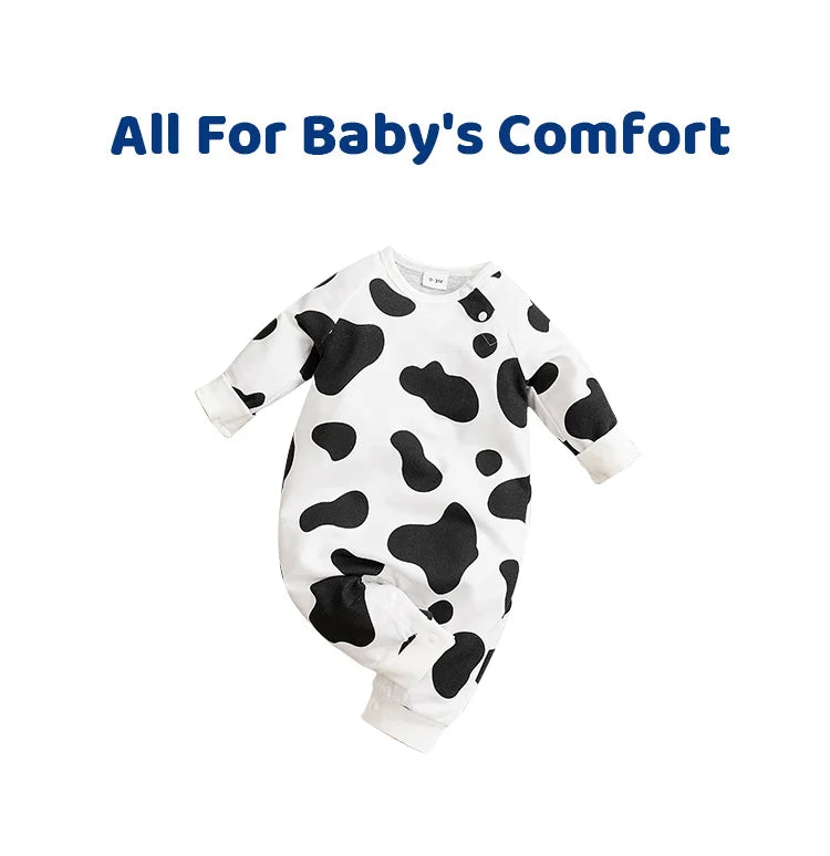 Spring And Autumn Boys And Girls Cute Baby Bodysuit