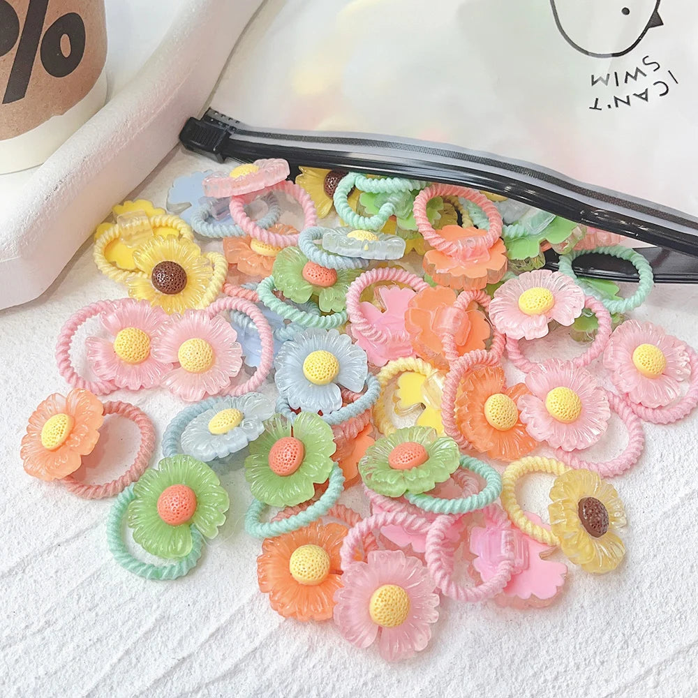 10Pcs Cartoon Hairbands Set for Girl