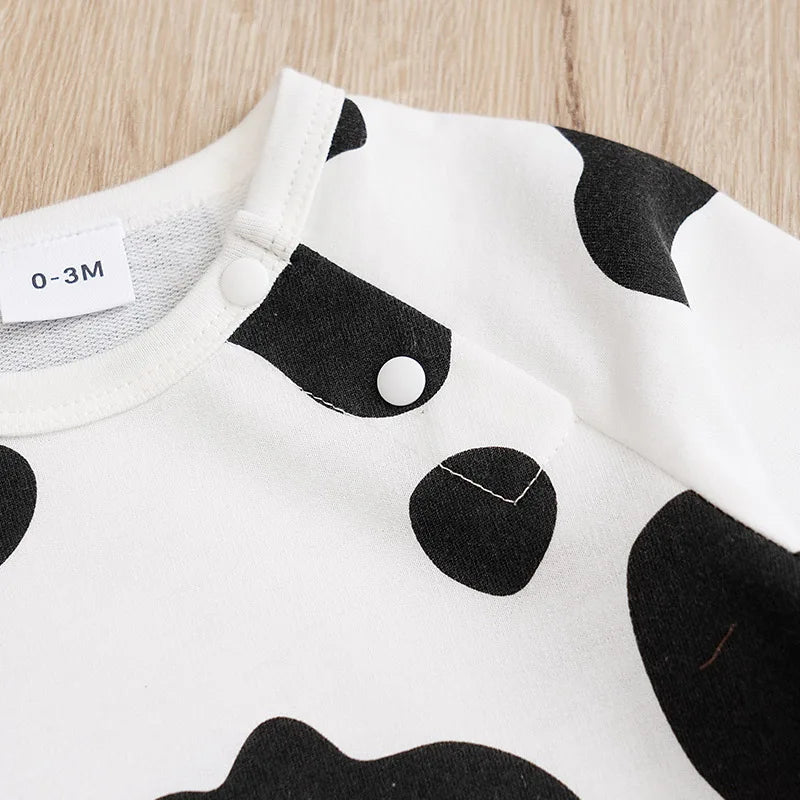Spring And Autumn Boys And Girls Cute Baby Bodysuit