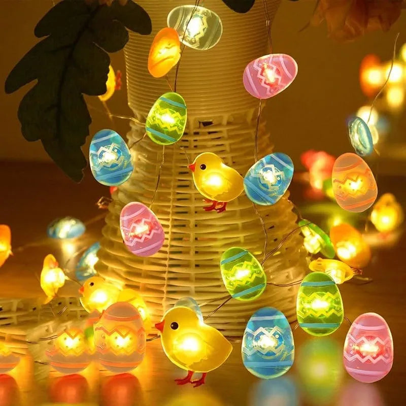 1.5m 10led Easter Rabbit Egg