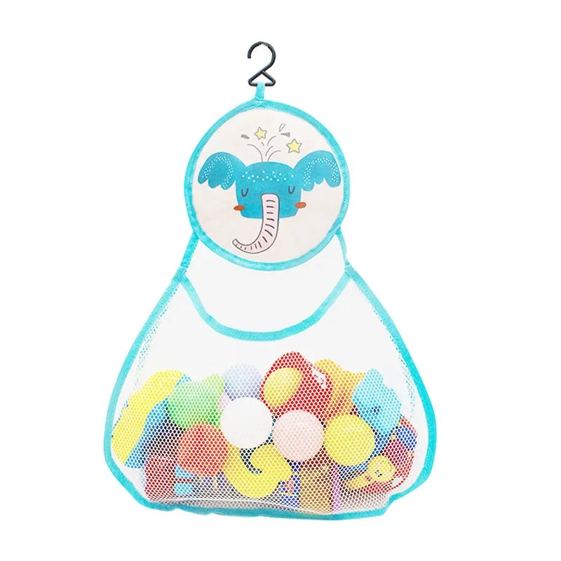 Baby Shower Bath Toys Storage Mesh with Strong Suction Cups