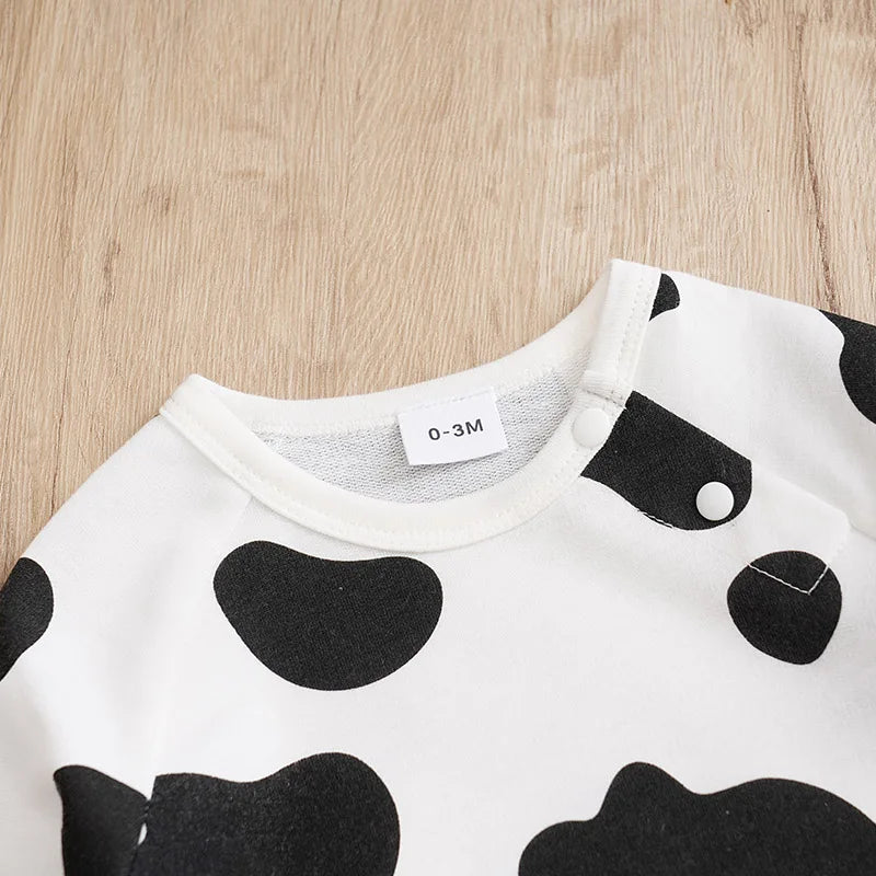 Spring And Autumn Boys And Girls Cute Baby Bodysuit