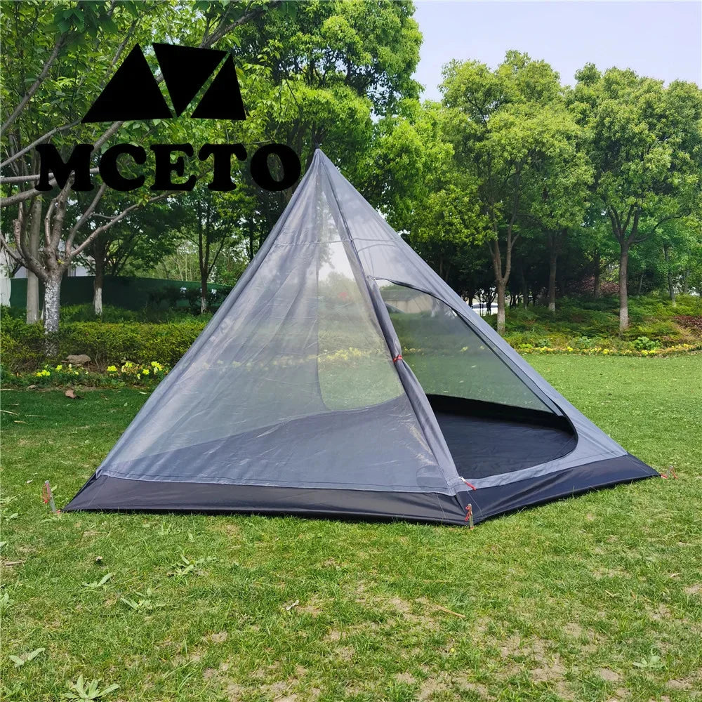 320/400 Pyramid Teepee Mest Tent Ultralight Outdoor Mosquito Net