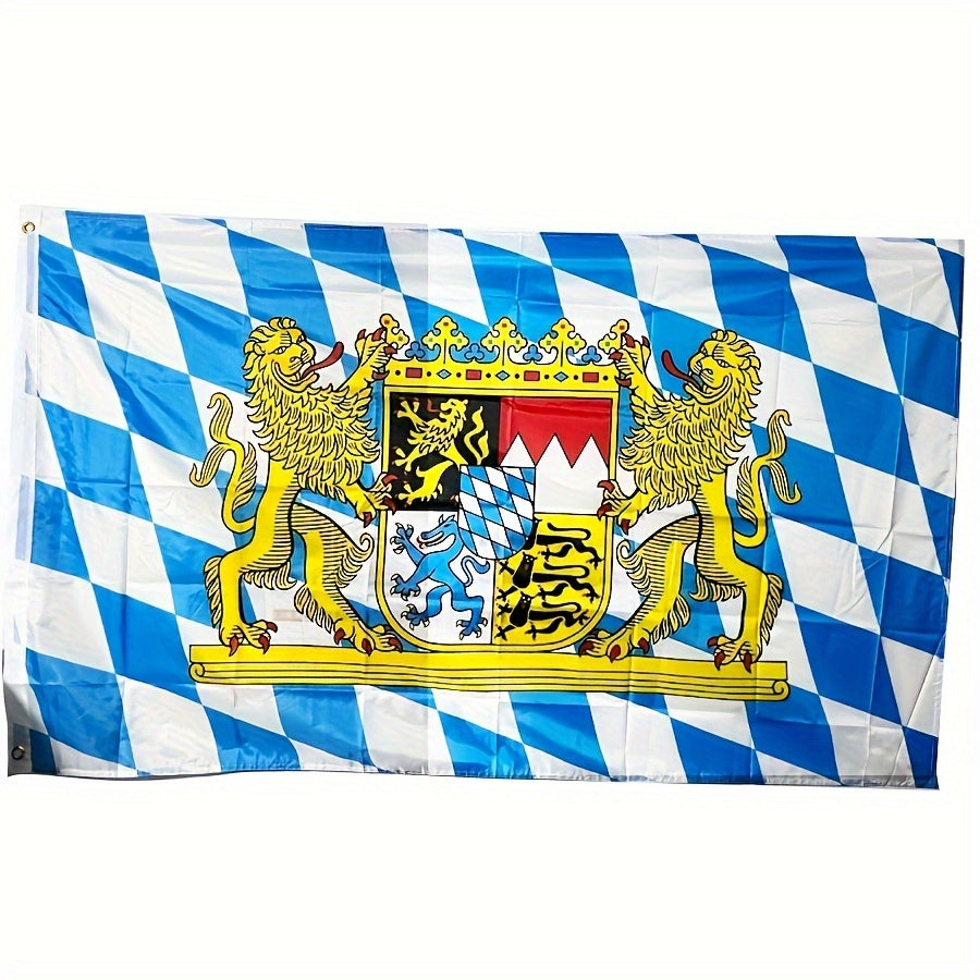 Bavaria Flag 3x5ft The DE State Banner