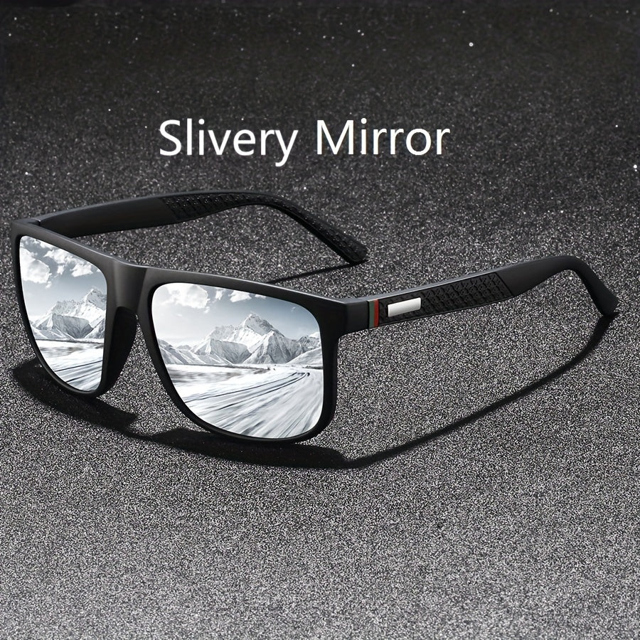 1-2-3pcs Fashion Vintage Check Pattern Square Fashion Glasses