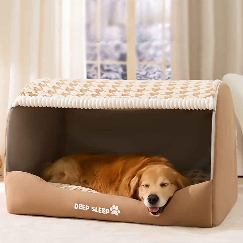Dog Houndstooth Dog Bed Large Size Extra