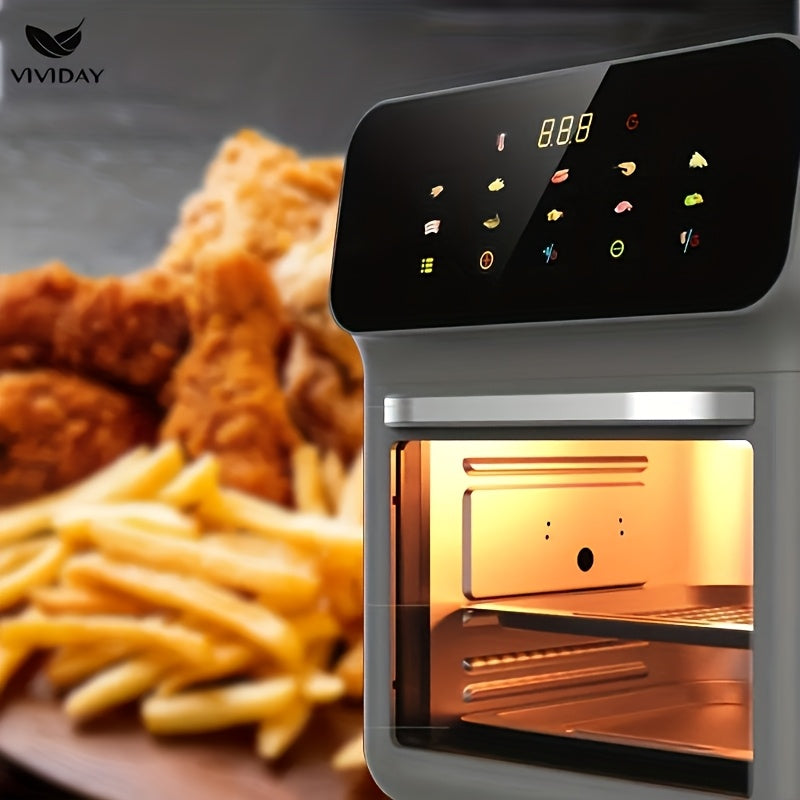VIVIDAY LED Digital Touchscreen Air Fryer