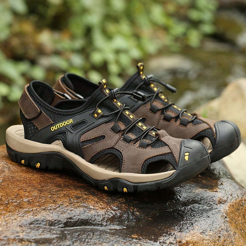 Outdoor Adventures, Men'S Breathable Hiking Sandals