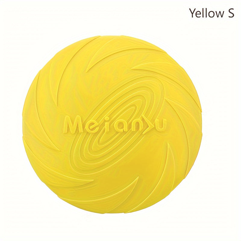 Plain Color Pet Training Flying Disc, Chew Durable Toy For Dog Interactive Supply