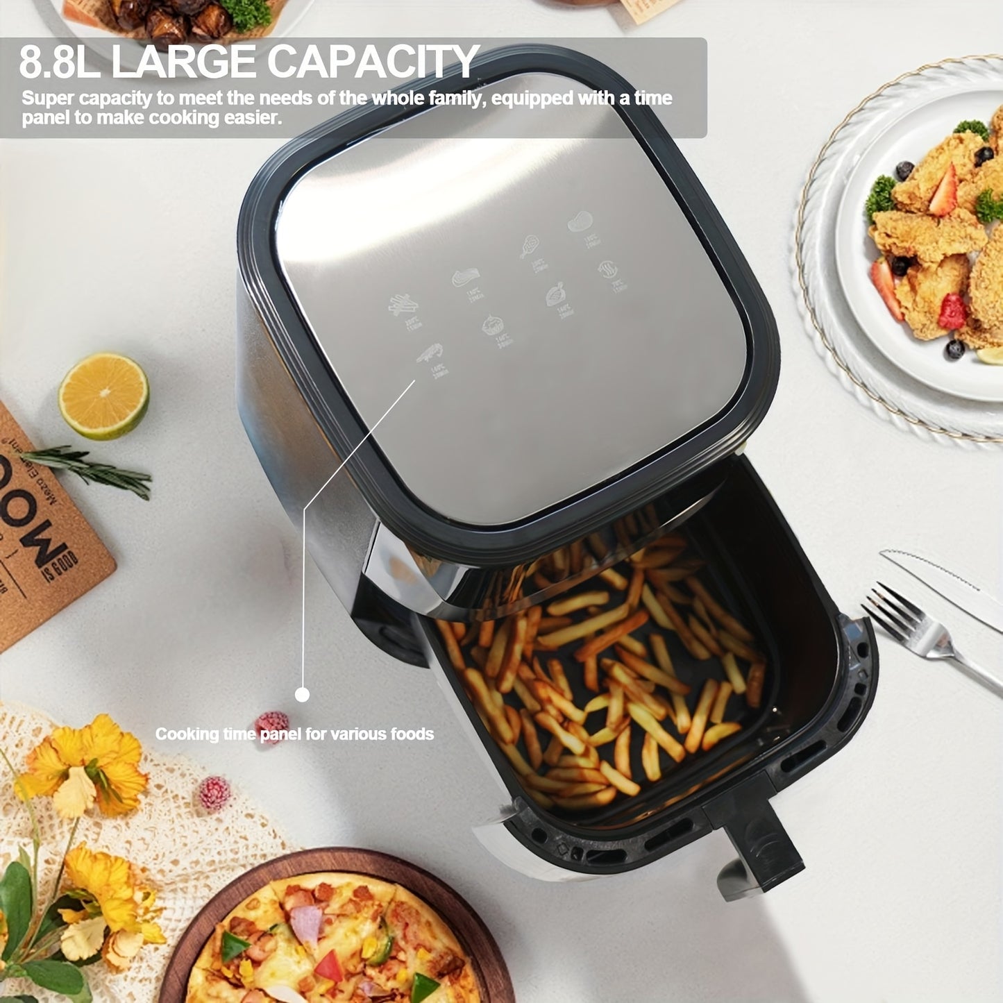 Smart Touch Screen Air Fryer