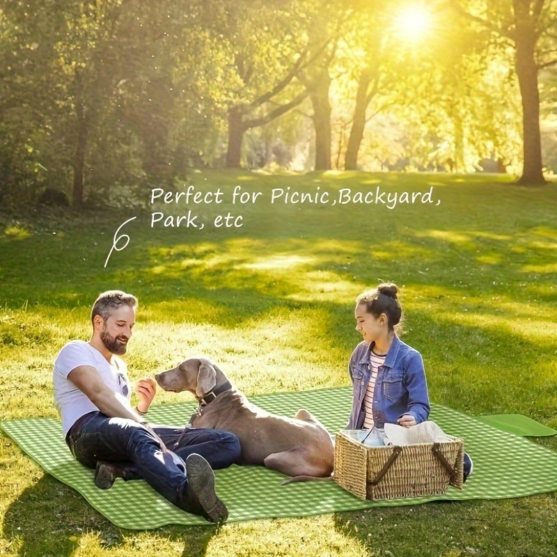 Outdoor Picnic Mat Camping Blanket 198.12cm x 149.86cm, 198.12cm x 198.12cm, 149.86cm x 99.06cm