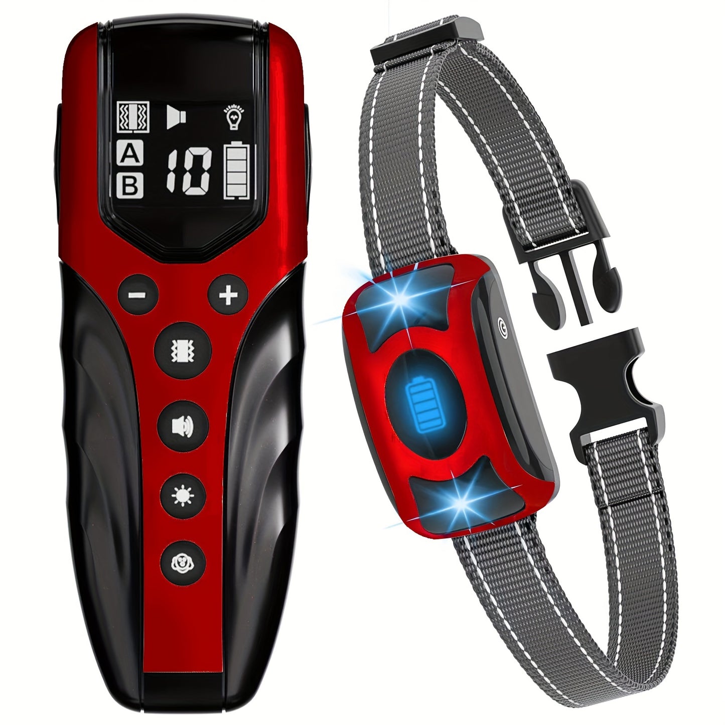 Rechargeable Dog Training Collar with Remote