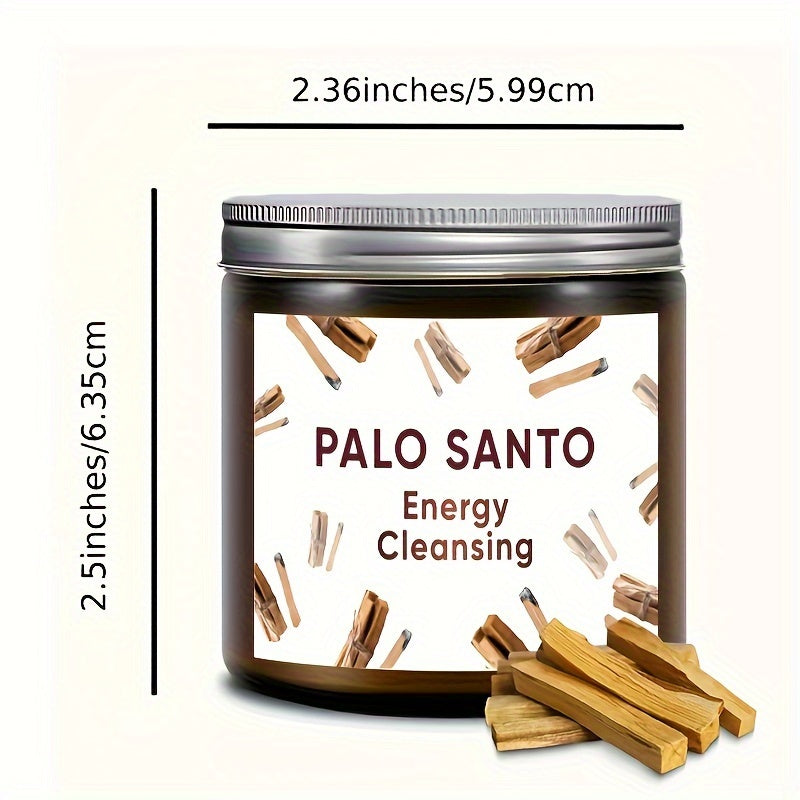 Palo Santo Scented Candle for Home Energy Cleansing