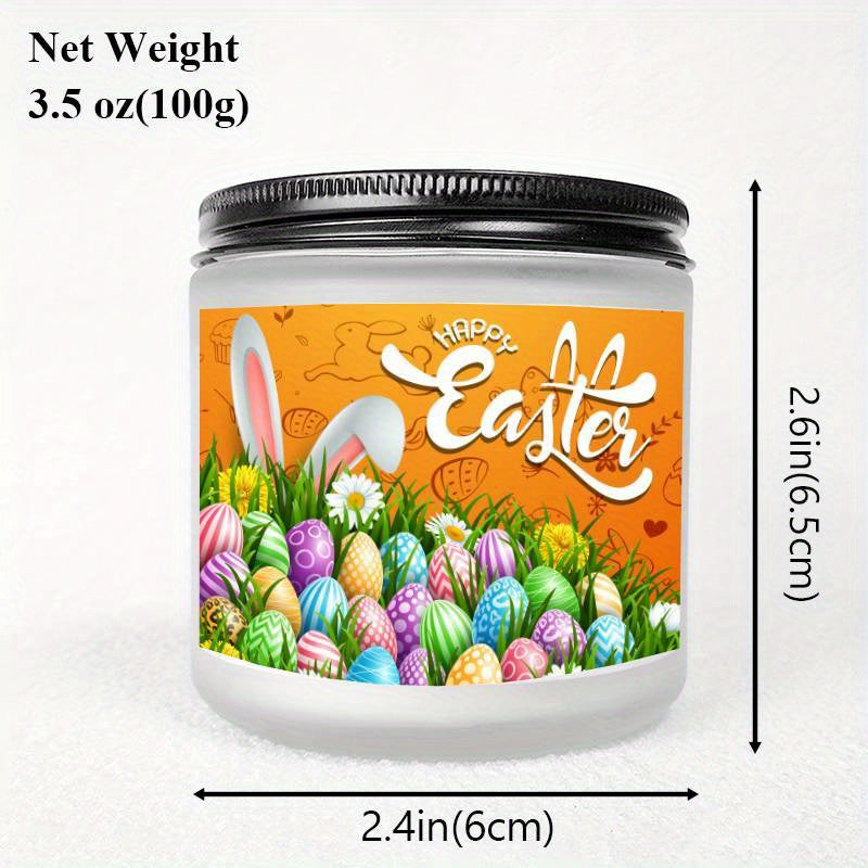 1pc Lavender Scented Easter Candle in Glass Jar