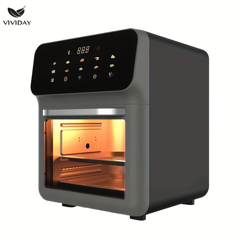 VIVIDAY LED Digital Touchscreen Air Fryer