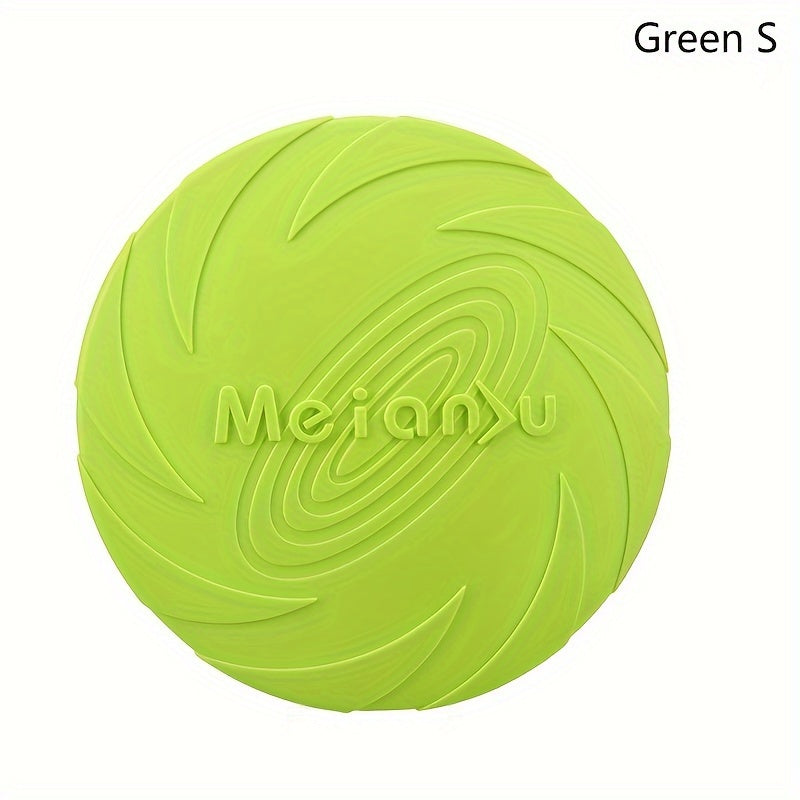 Plain Color Pet Training Flying Disc, Chew Durable Toy For Dog Interactive Supply