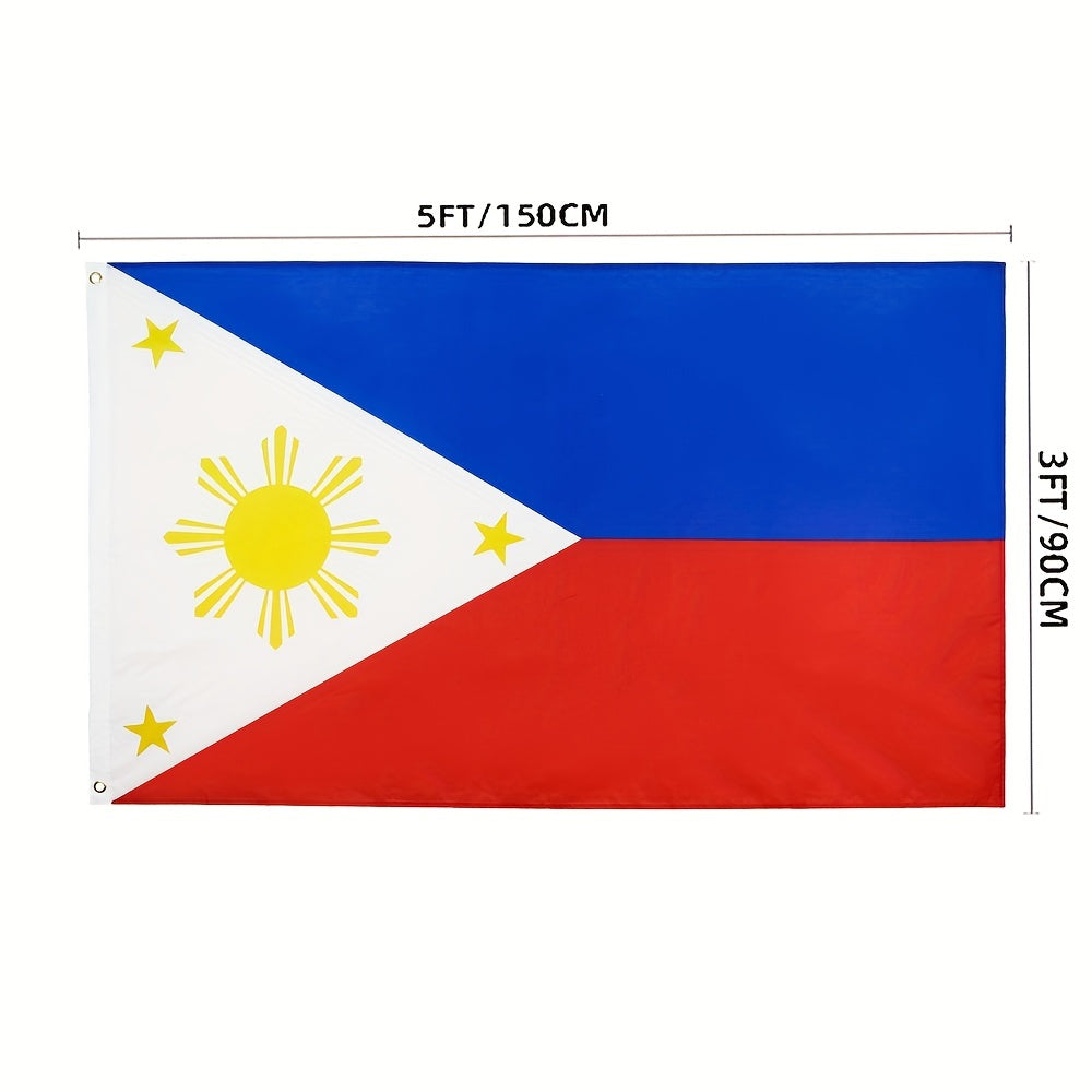 (3ft*5ft/90cm*150cm)Flag Of The Philippines