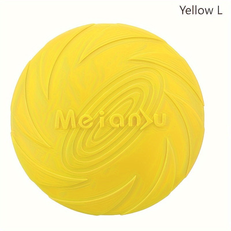 Plain Color Pet Training Flying Disc, Chew Durable Toy For Dog Interactive Supply
