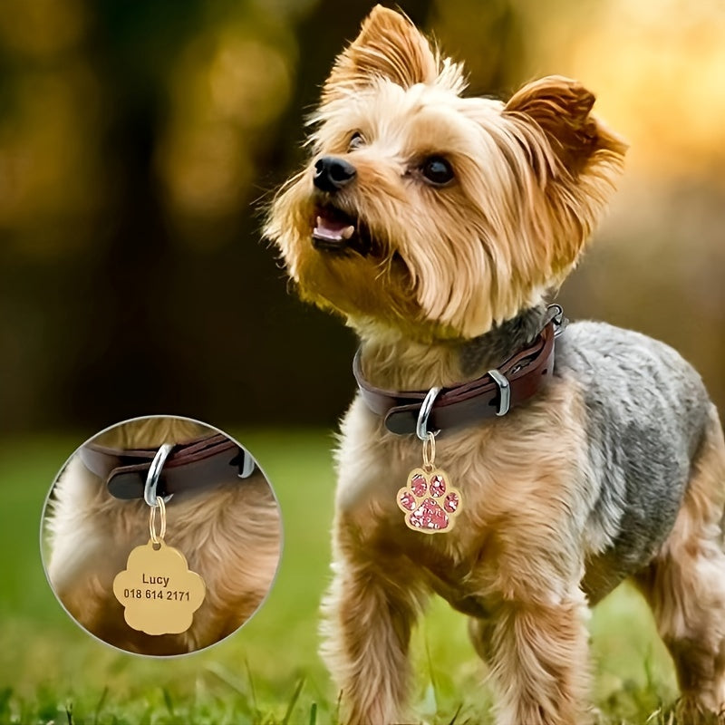 Custom Engraved Tags for Small Cats And Dogs