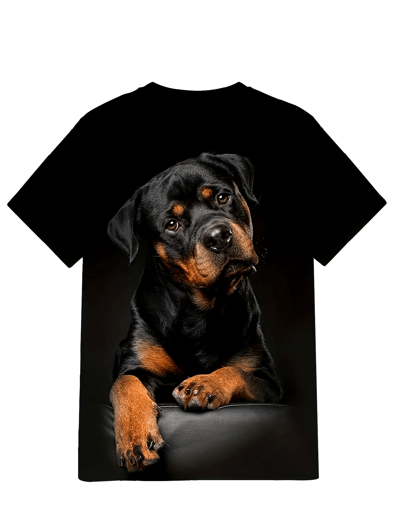 Men's Fashion Dog Print Sports T-shirt