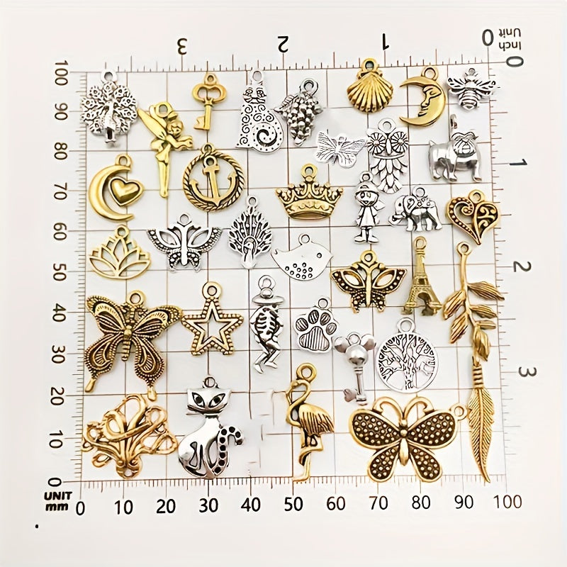30/60 Sets of Alloy Tibetan Silvery Pendant Earrings: Bracelet, Necklace, Luggage & Clothing Accessories