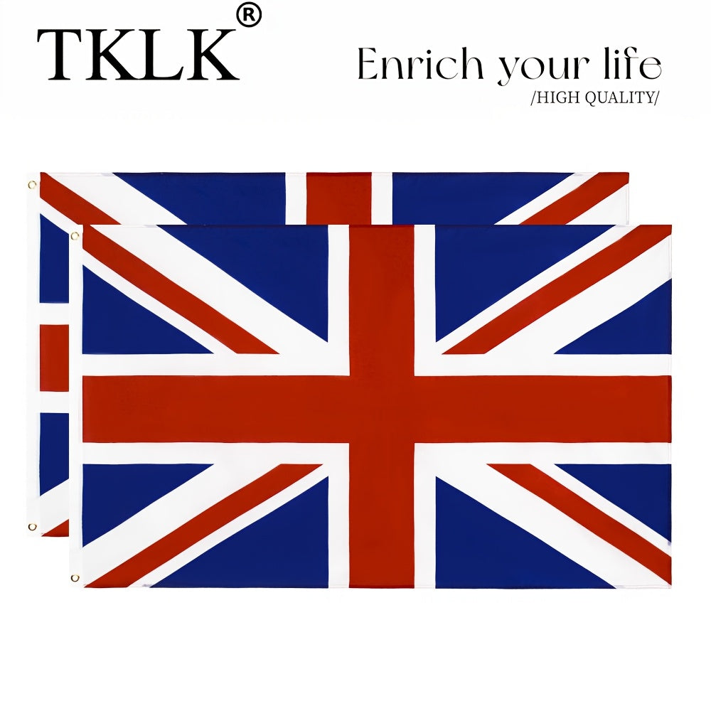 UK Flag: 2x3FT & 3x5FT Polyester Banners