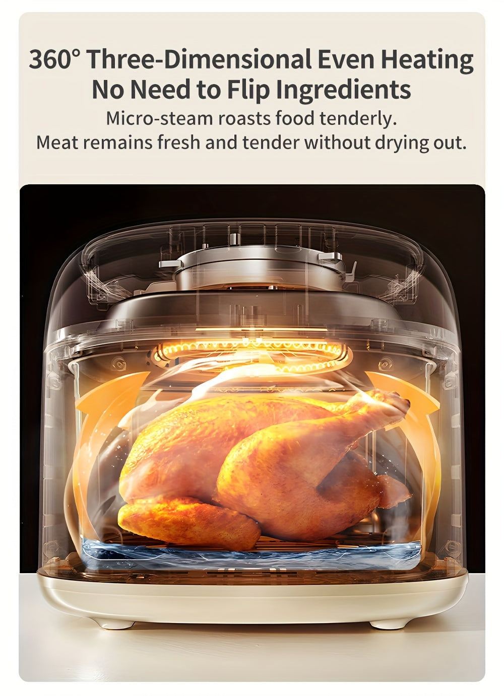 Air Fryer - Large Capacity 6L