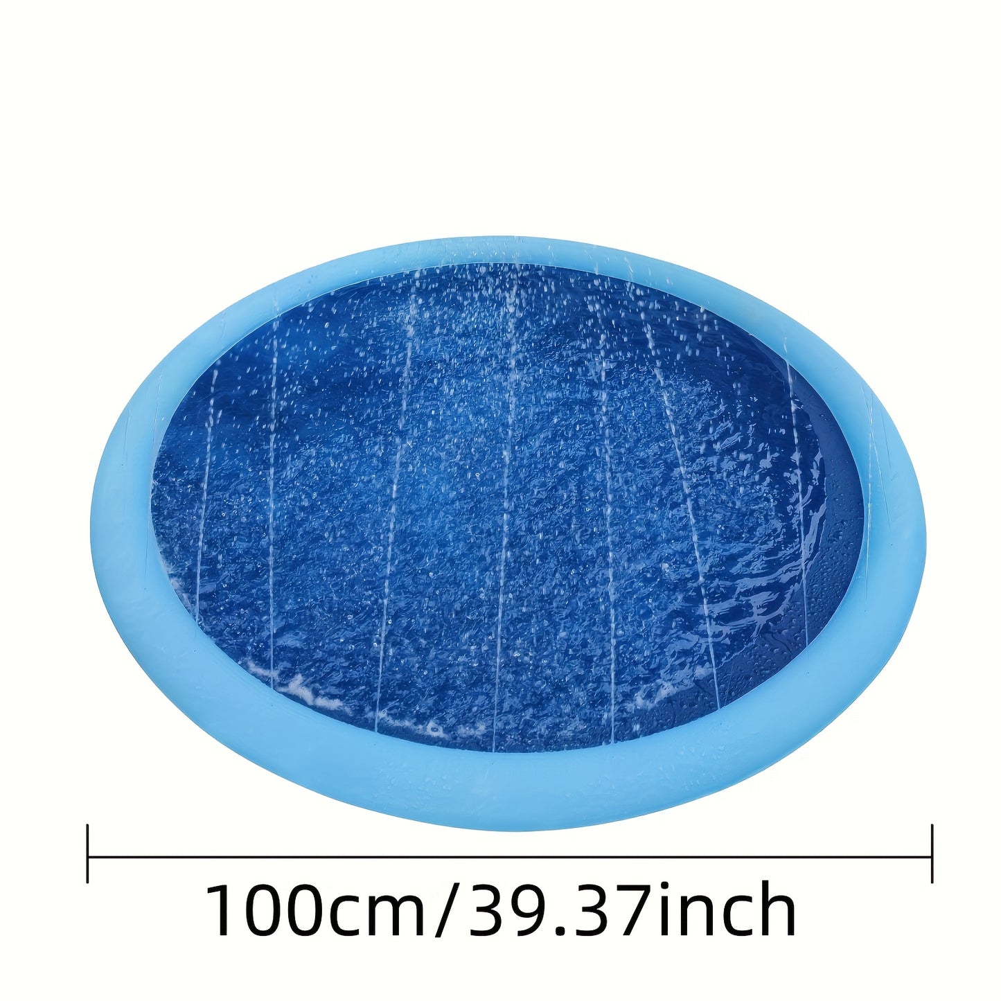 Pet water spray mat, pet beach toy, yard toy