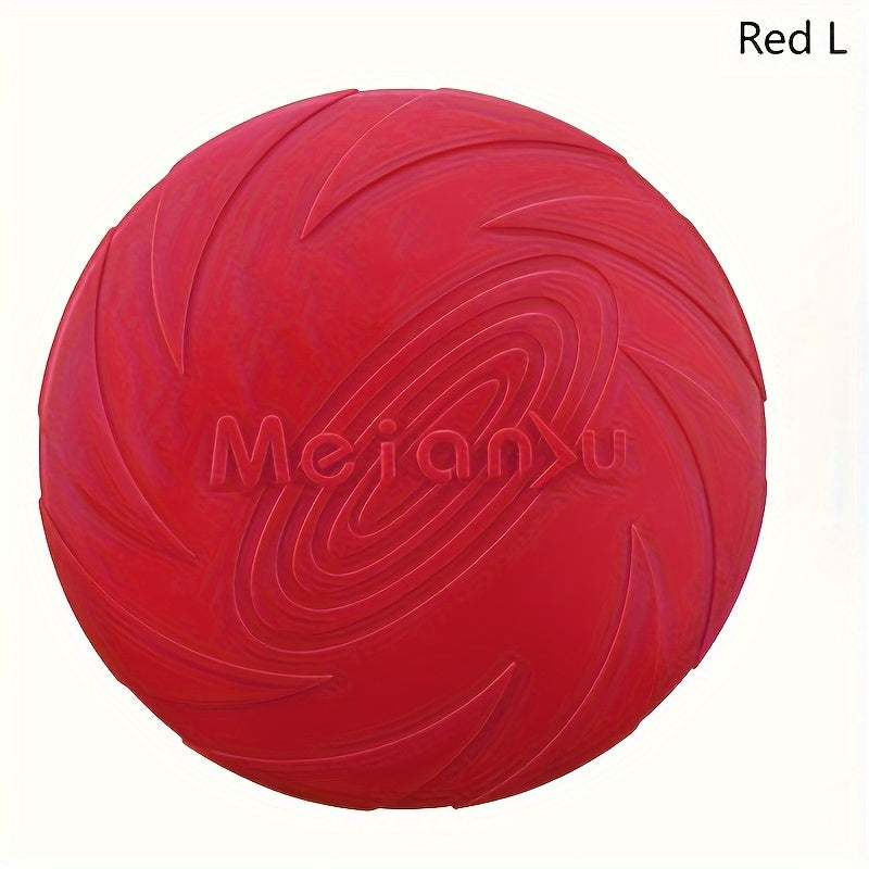 Plain Color Pet Training Flying Disc, Chew Durable Toy For Dog Interactive Supply