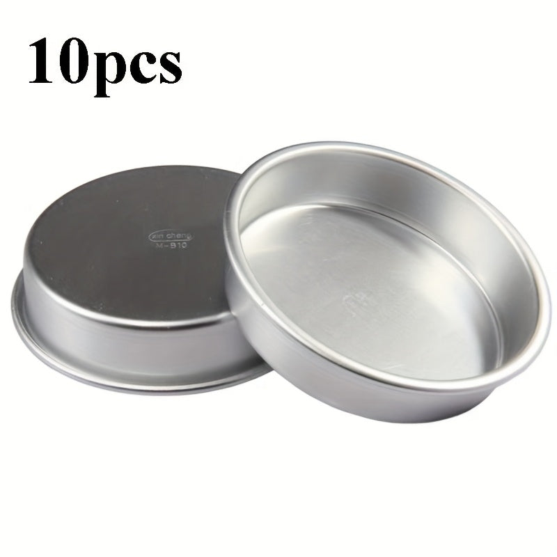 Set 10 Forme Rotunde din Aluminiu Premium
