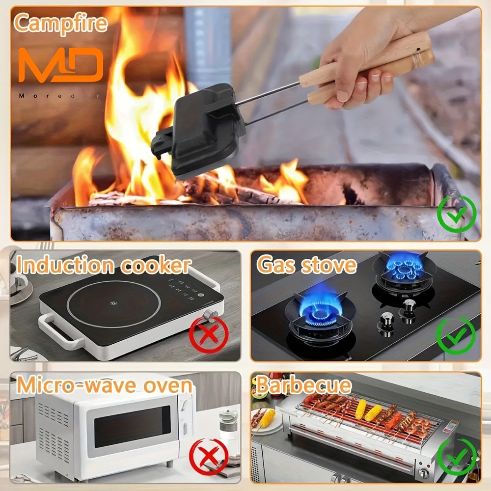 1pc Double Sided Non-Stick Sandwich Maker