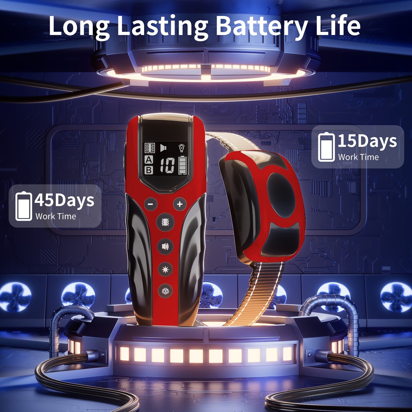 Rechargeable Dog Training Collar with Remote