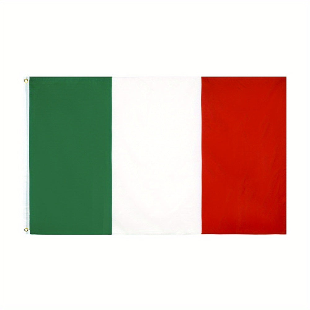Multi-size Green White Red Italy Flag (60.96x91.44cm, 91.44x152.4 Cm)