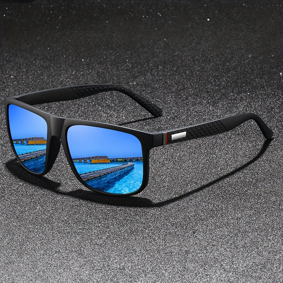 1-2-3pcs Fashion Vintage Check Pattern Square Fashion Glasses