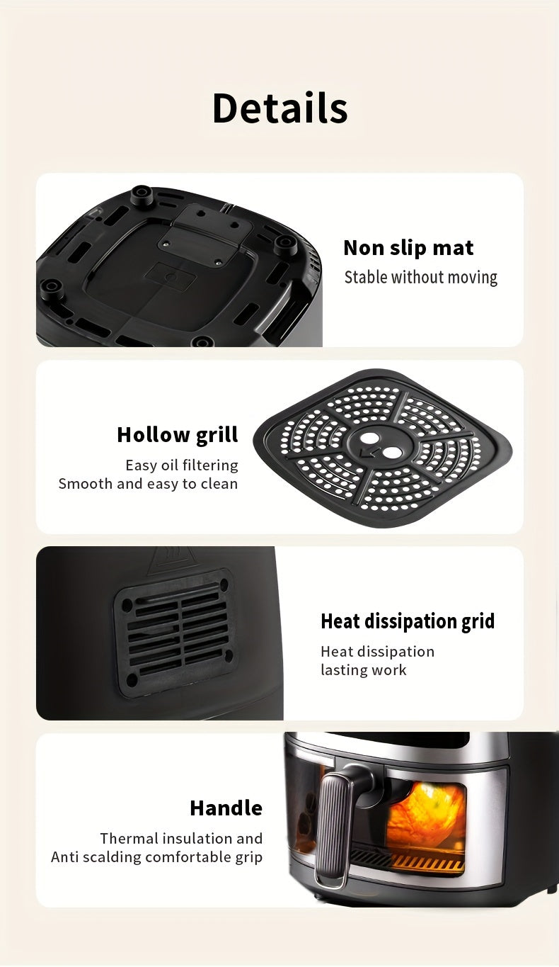 Air Fryer 6L Design Modern & Capacitate Mare
