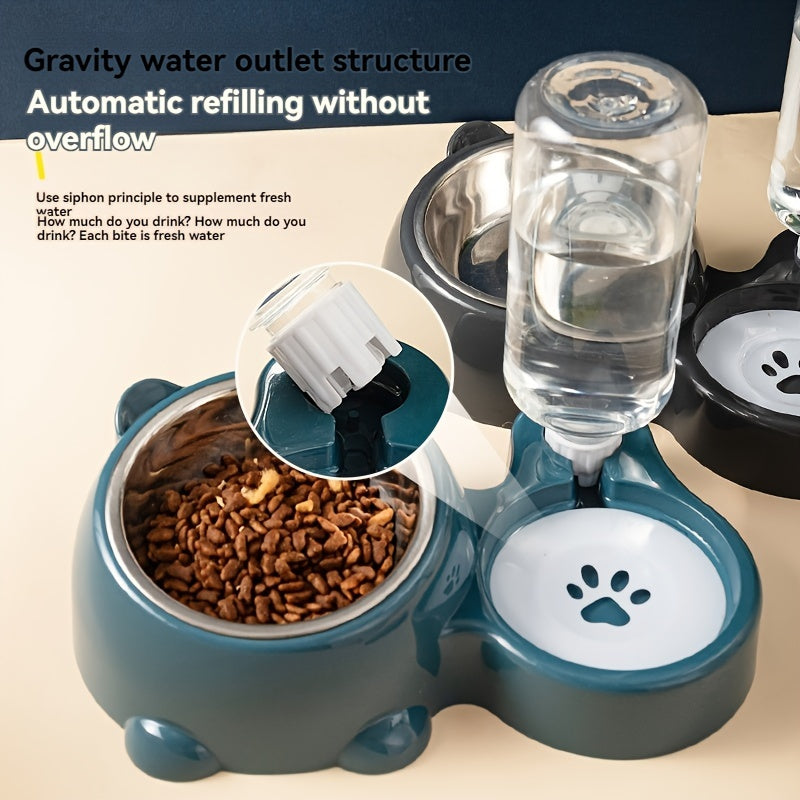 Cat Bowl with Slanted Mouth, Dog Bowl