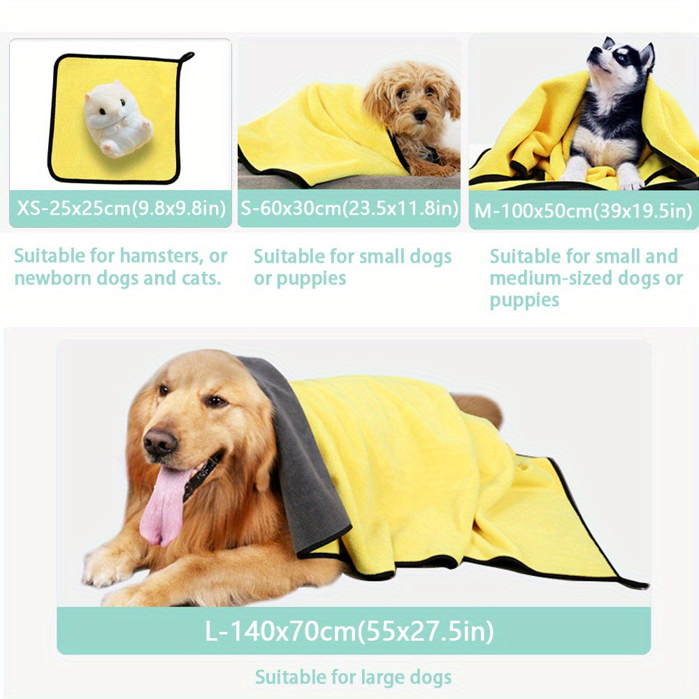 Super Soft And Absorbent Pet Towels - Perfect For Cats And Dogs! Christmas Gift