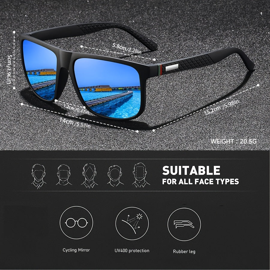 1-2-3pcs Fashion Vintage Check Pattern Square Fashion Glasses