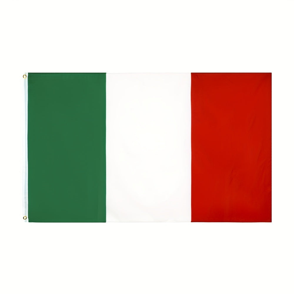 Multi-size Green White Red Italy Flag (60.96x91.44cm, 91.44x152.4 Cm)