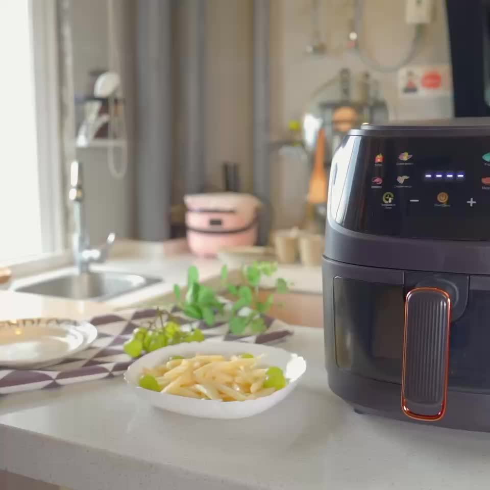 Air Fryer 6L Design Modern & Capacitate Mare
