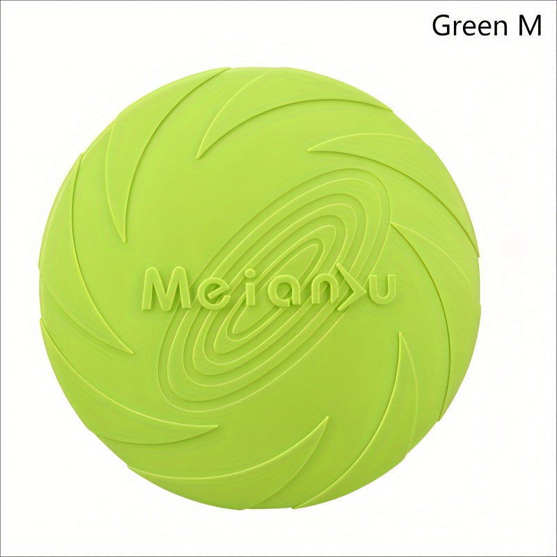 Plain Color Pet Training Flying Disc, Chew Durable Toy For Dog Interactive Supply