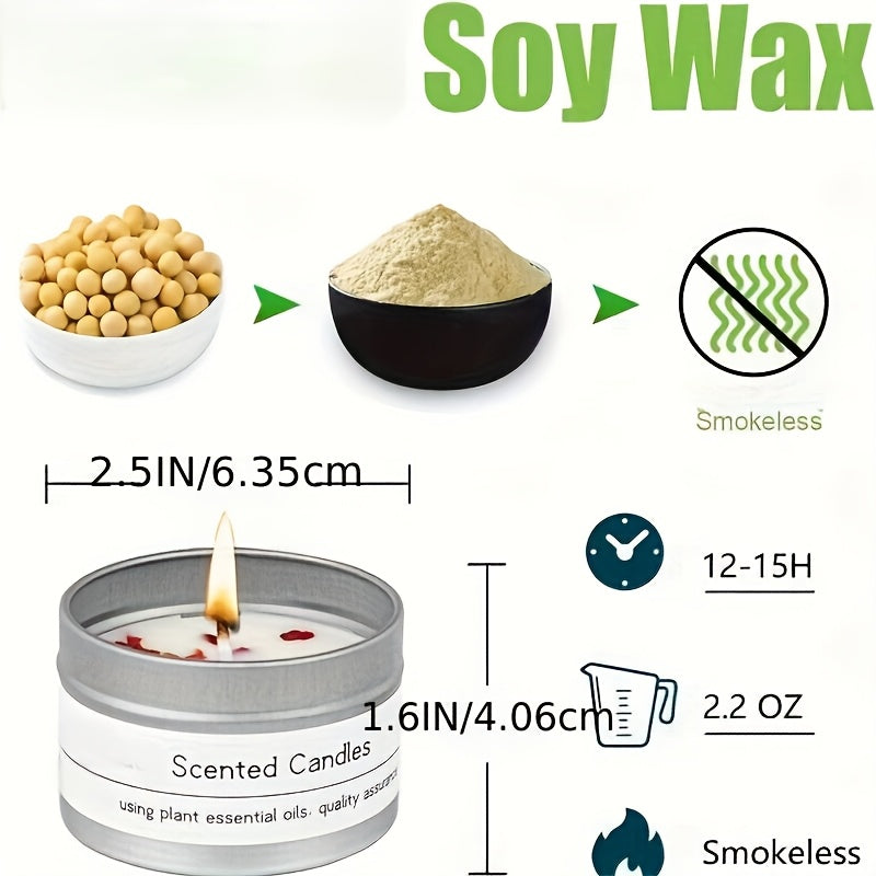 4pcs Scented Candle Gift Set