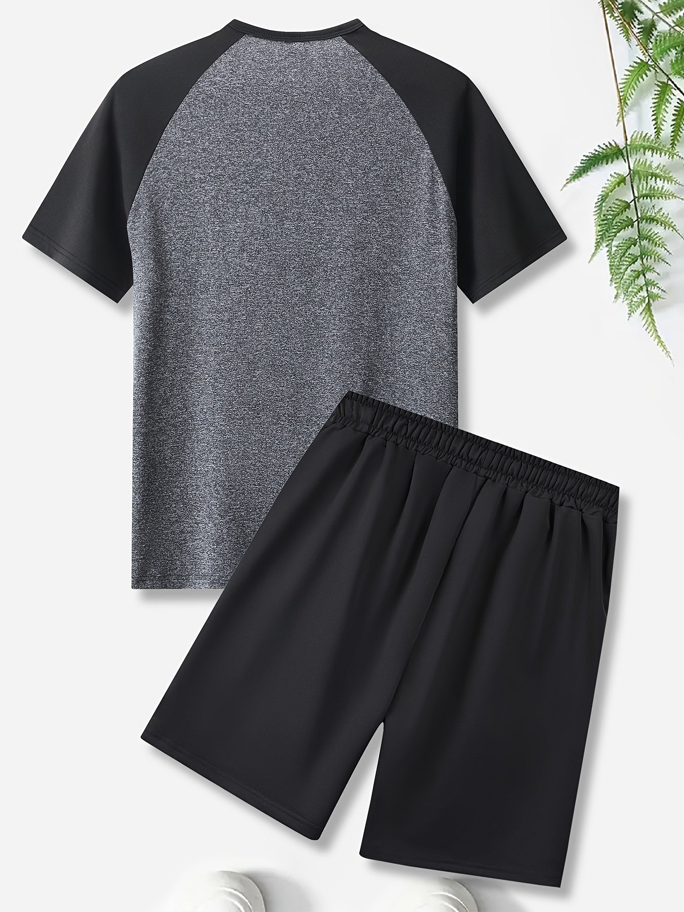 2-piece Men's Casual Summer Vacation Outfit Set
