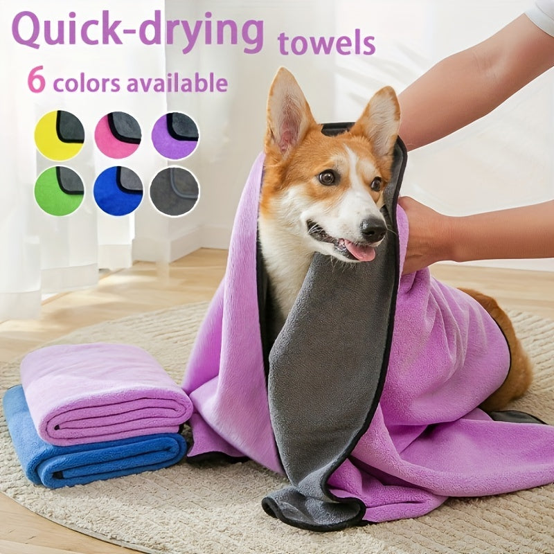 Super Soft And Absorbent Pet Towels - Perfect For Cats And Dogs! Christmas Gift