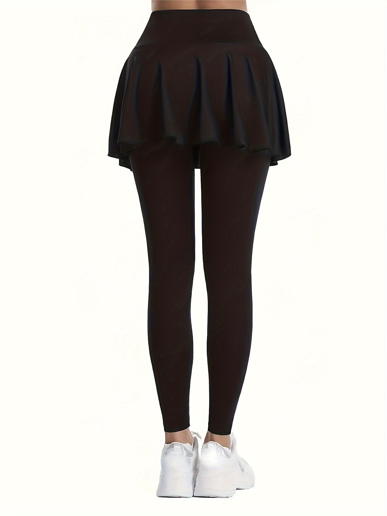 3pcs High-Waist Skort Leggings for Women