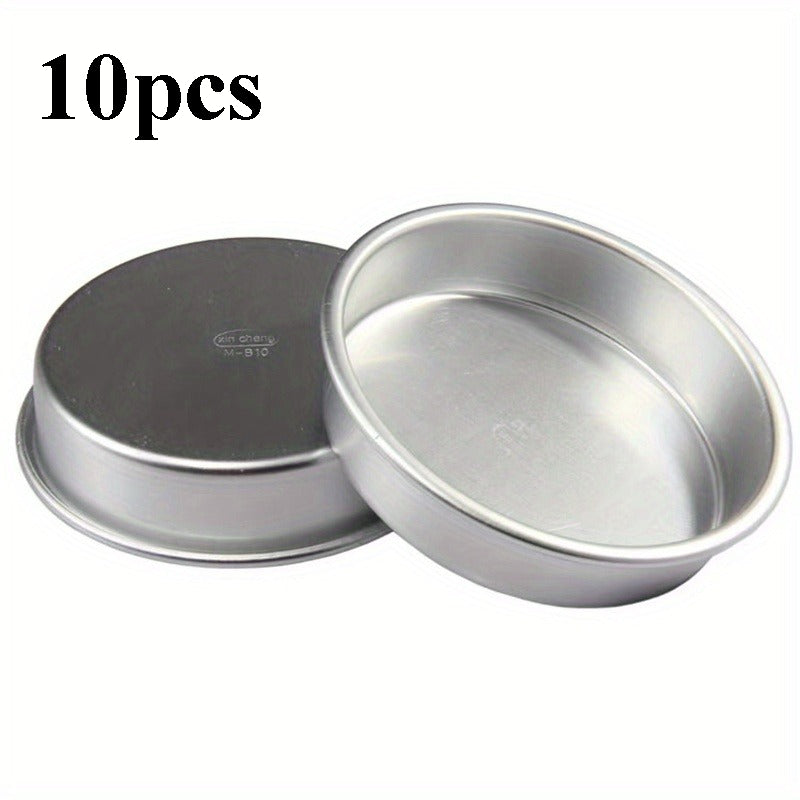 Set 10 Forme Rotunde din Aluminiu Premium