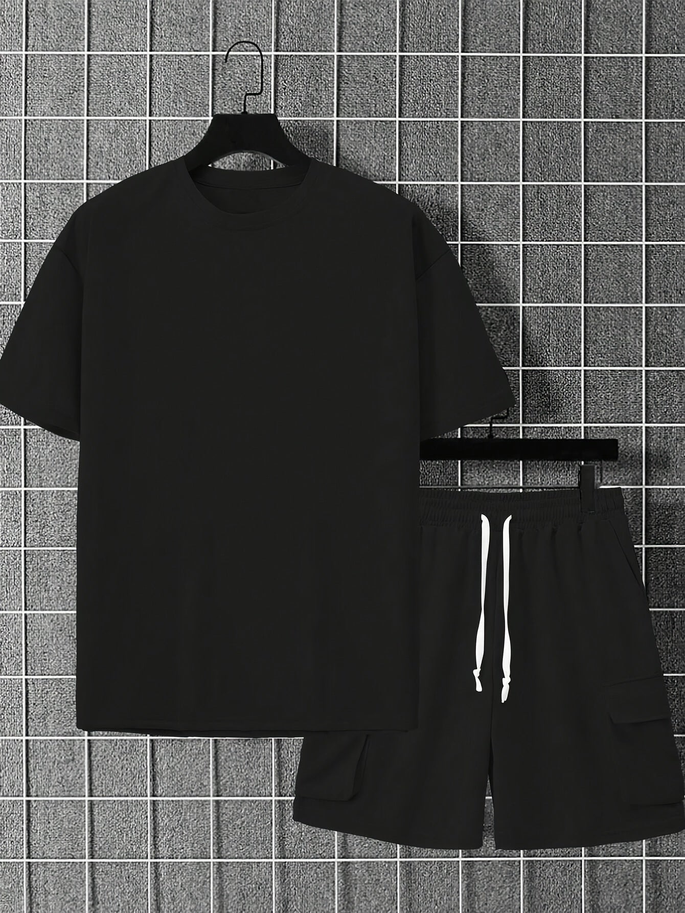 Men's Beige Casual Sportswear Set